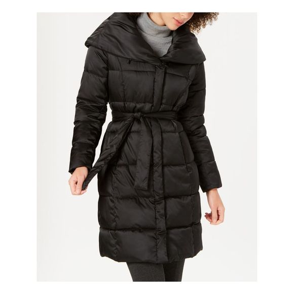 ジャケット・アウター DKNY - big shawl collar coat Womens Shawl Collar Puffer Coat Dkny Womens Shawl Collar Puffer